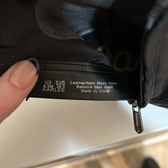Sam edelman black leather booties - Picture 10 of 10